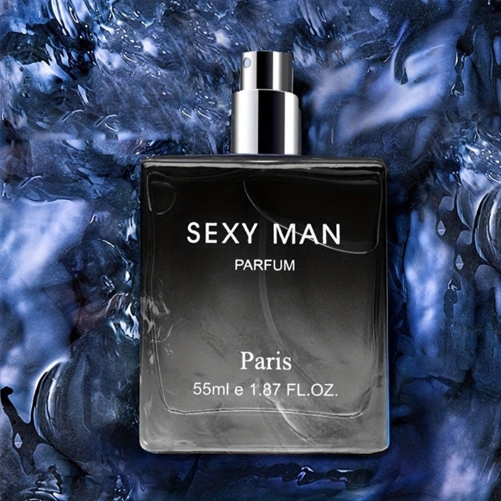 Set de 2 Fragancias Refrescantes para Hombre, Aroma Amaderado Duradero, Ideal para Salidas Románticas y Uso Diario