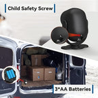 Alarma con detector de movimiento infrarrojo PIR CPVAN y control remoto, sensor de movimiento antirrobo para el hogar de 120 decibelios altos