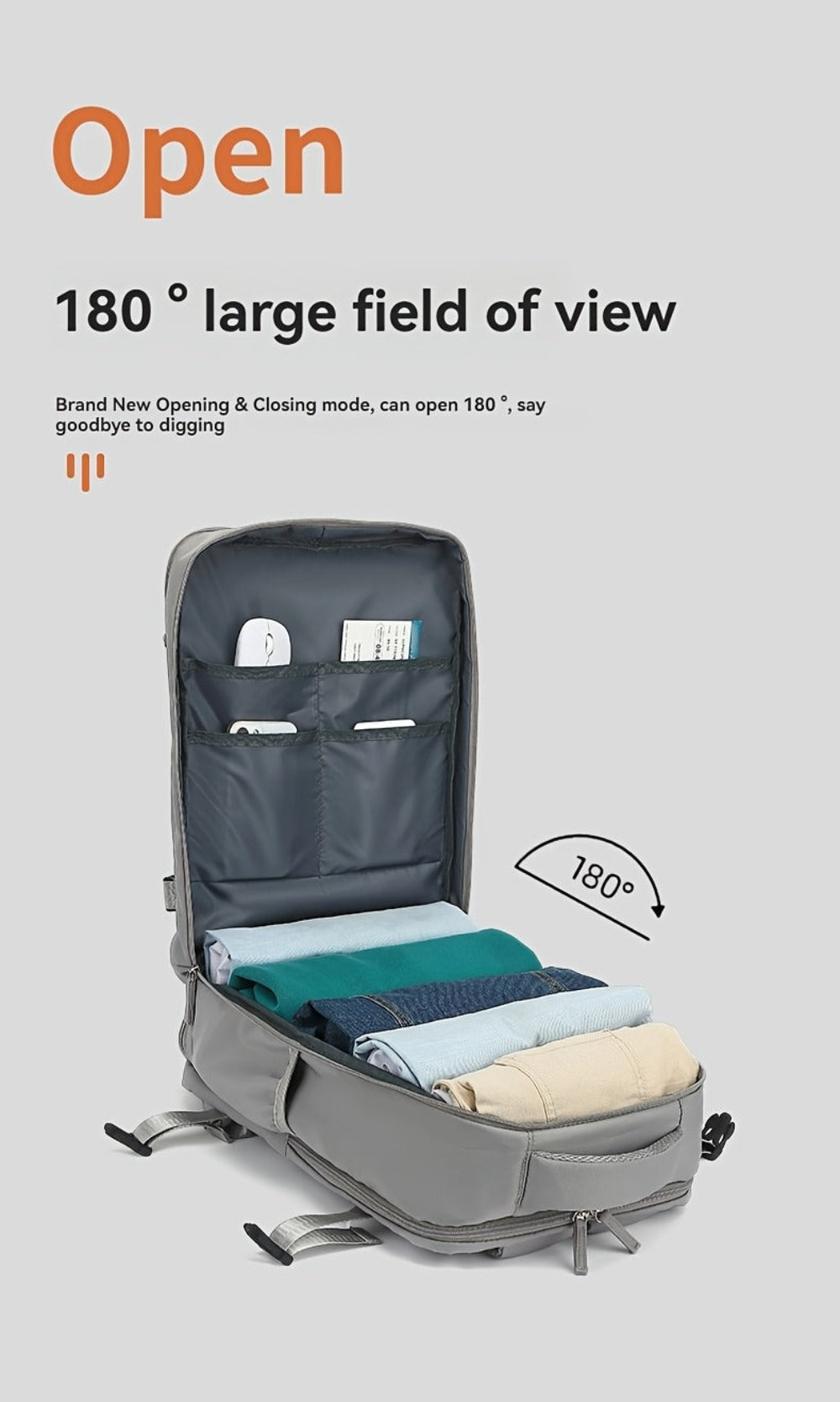 Mochila de viaje para laptop de mujer aprobada por aerolíneas, 38.1cm, separación seca y húmeda, azul claro, correa ajustable, compartimento para zapatos