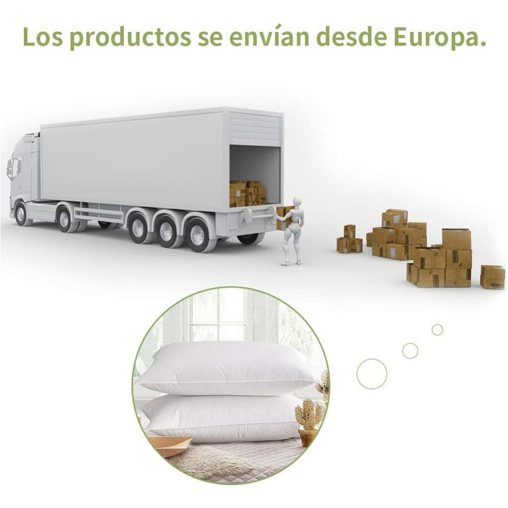 Tesosy Pack 4 / 6 Relleno de Cojin Relleno de Fibra Virgen Hueca Siliconada Suaves y Indeformable, Relleno para Cojines de Sofa o Almohadones