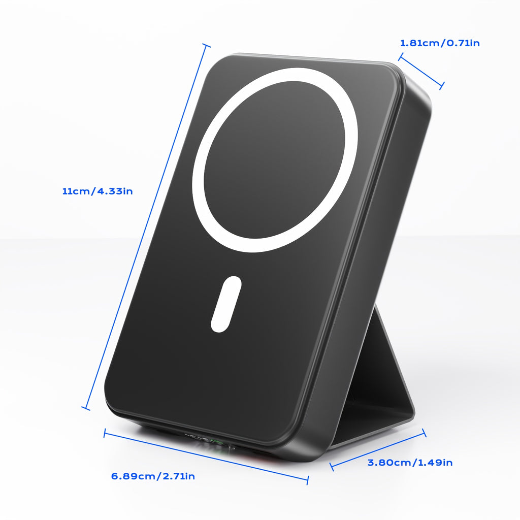 Power bank para carga durante viajes y uso diario | 10000mAh y Plegable