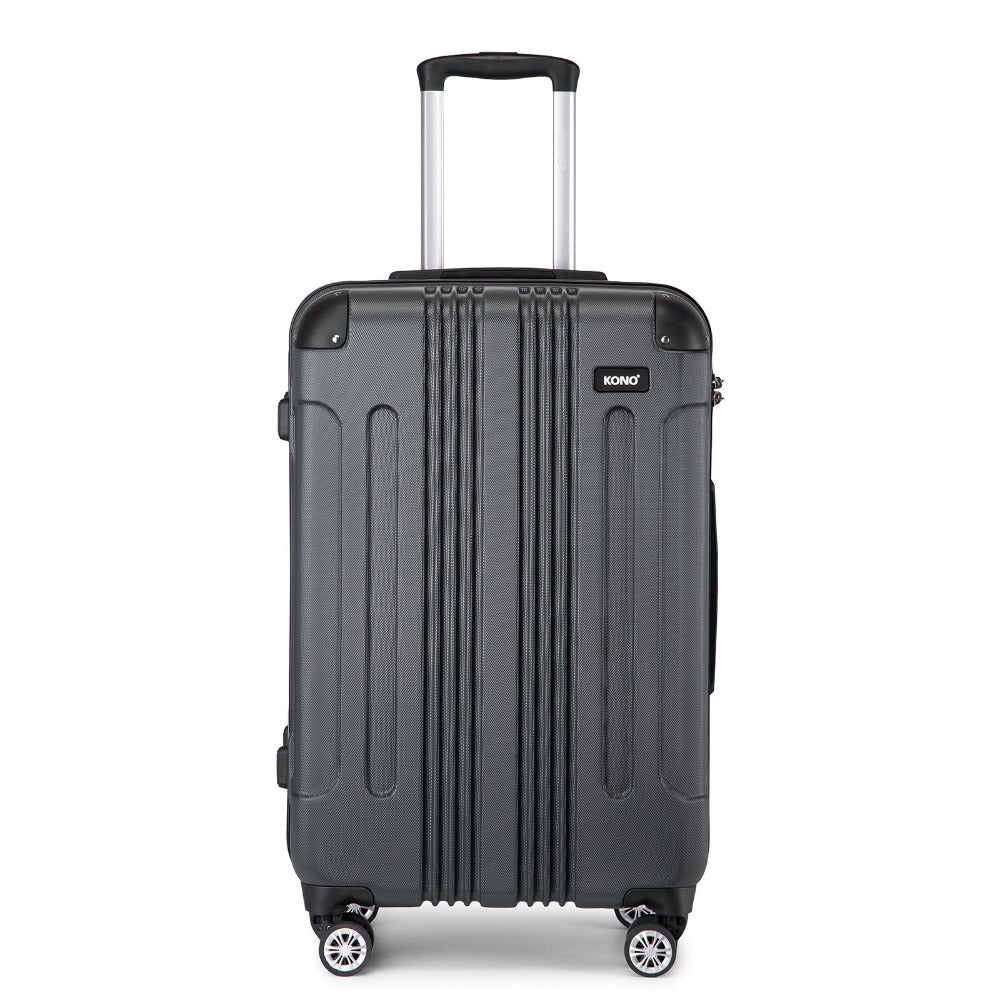 Maleta de embarque de carcasa rígida ABS 55x35x20cm, carrito de viaje, equipaje de mano de cabina, 33L, regalo de Black Friday, Día de Acción de Gracias, Navidad
