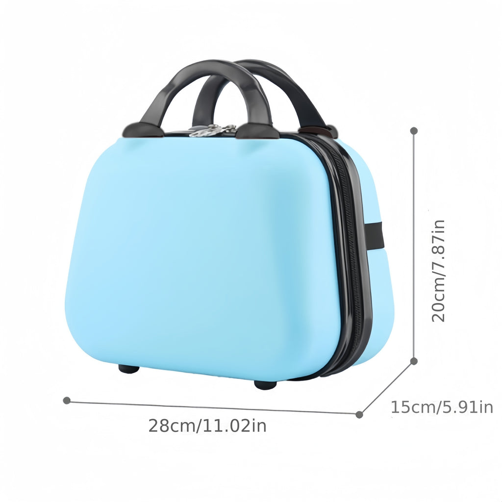 Equipaje de 24 pulgadas de nuevo estilo para hombre y mujer, maleta de mano de 20 pulgadas con esquinas reforzadas, candado con contraseña y mango telescópico engrosado, neceser a juego, esencial para viajar