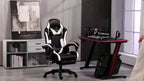 Silla de oficina para teletrabajo y estudio | metal y ajustable