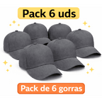 PACK DE 6 GORRAS