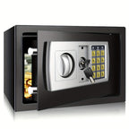 Caja Fuerte de Seguridad para Ropa y Objetos de Valor, Caja Fuerte Digital con 2 Llaves para Negocios, Dinero, Joyas y Objetos de Valor, Ideal como Regalo de Halloween o Navidad