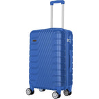 1 Unidad Maleta De Cabina 52x35x20cm, Unisex, Ideal Para Viajes De Pascua, Viajes Y Negocios; Capacidad 10kg, Material ABS, Cerradura De Combinación, Ruedas Desmontables Y Resistentes