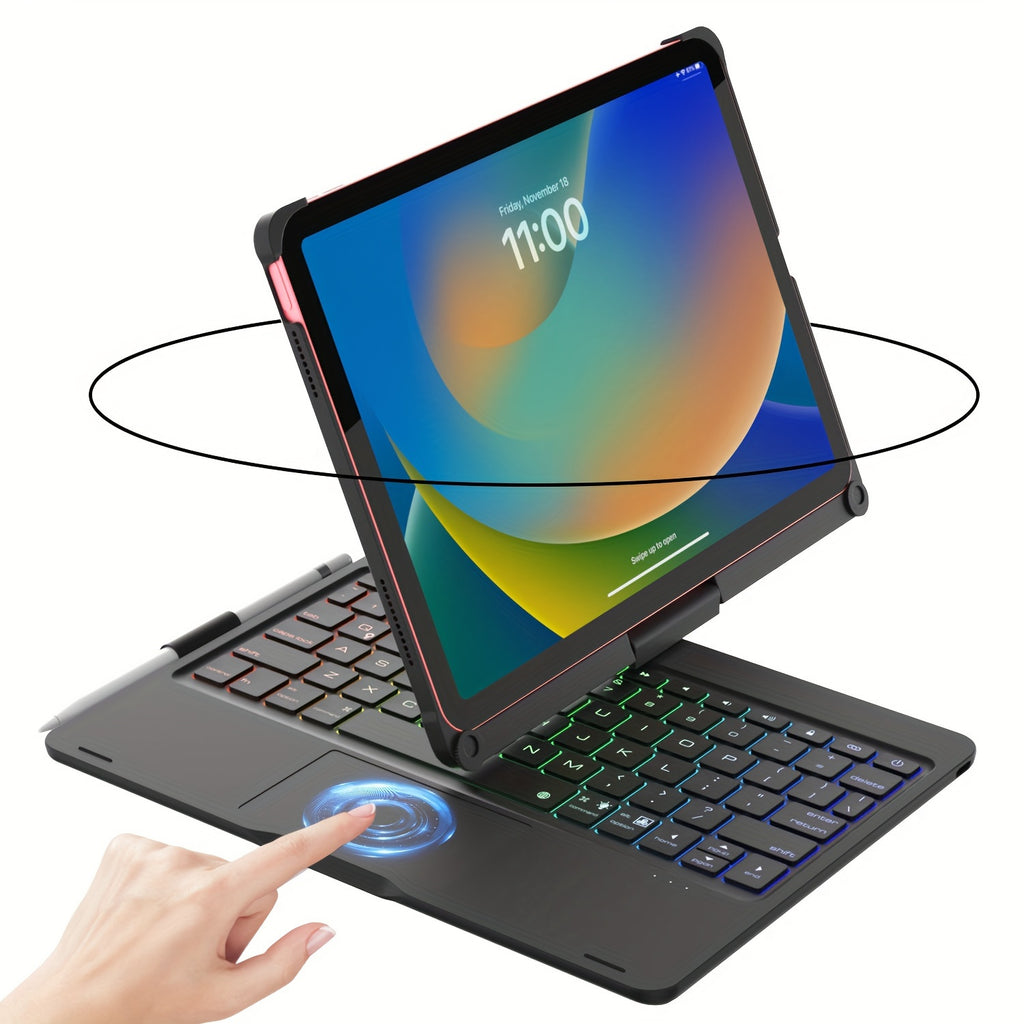 Tabletas Android | Adfa We Afsd Ss33, Funda para Tablet con Teclado para iPad 10ª Generación (10.9", 2022), Trackpad Multi-Touch, 10 Colores de