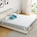 Bedstory 10CM O 7.5CM O 5CM Protector de Colchón, Doble Dureza H3 y H4 Gel Espuma Fría, Transpirable, Lavable, Funda de Malla 3D Removible, Protector de Colchón para Cama de Resorte 90 100 120 140 160X200 180X200 200X200, Sofá y Colchones Duros