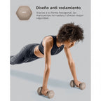 2 piezas - mancuernas de mango curvo ergonómico 0,5 kg / 1 kg / 1,5 kg / 2 kg / 3 kg / 4 kg / 5 kg / 6 kg un par de equipos de entrenamiento de peso de fitness de gimnasio doméstico no deslizante equipo de entrenamiento de yoga gris para hombres y mujeres