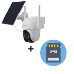 Cámara de seguridad PTZ Wifi para exteriores Laxihub, seguimiento automático, cámara de vigilancia CCTV con audio, visión nocturna a color, detección humana con IA, audio bidireccional, cámara de seguridad inalámbrica de 2.4Ghz, cámaras de seguridad para