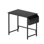Escritorio, Escritorio para Computadora, Mesa Pequeña, 100 X 48 X 72 Cm/40X19X28In, Mesa de Oficina con Bolsa de Almacenamiento, Mesa para PC para Oficina, Estudio, Dormitorio, Estructura de Metal, Moderno y Fácil