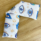 Bolsas térmicas de semillas para microondas, tamaño 50×12 cm, bolsas multifuncionales de terapia fría y calor, aptas para calentar en microondas y enfriar en nevera.
