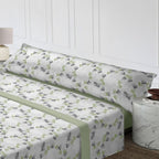 Juego de cama de tres piezas | Sábanas | Múltiples tamaños disponibles | Primavera/Verano | Diseño cómodo | Suave y agradable para la piel | Múltiples texturas disponibles