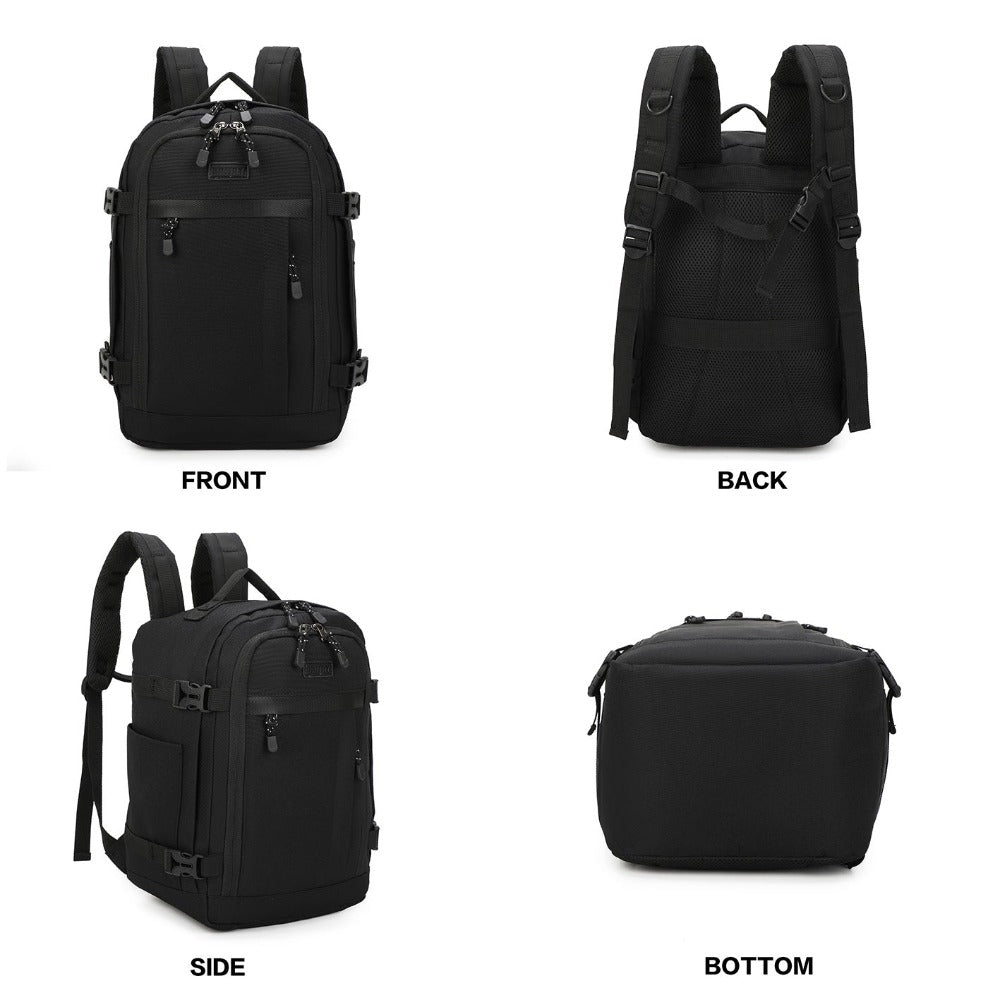 Mochila de cabina 40 x 20 x 25 cm (20 L) | Mochila ideal para viajes en avión | Mochila de cabina para hombre y mujer para el trabajo, viajes, senderismo y escuela