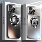 Funda magnética protectora para iPhone para protección y carga inalámbrica