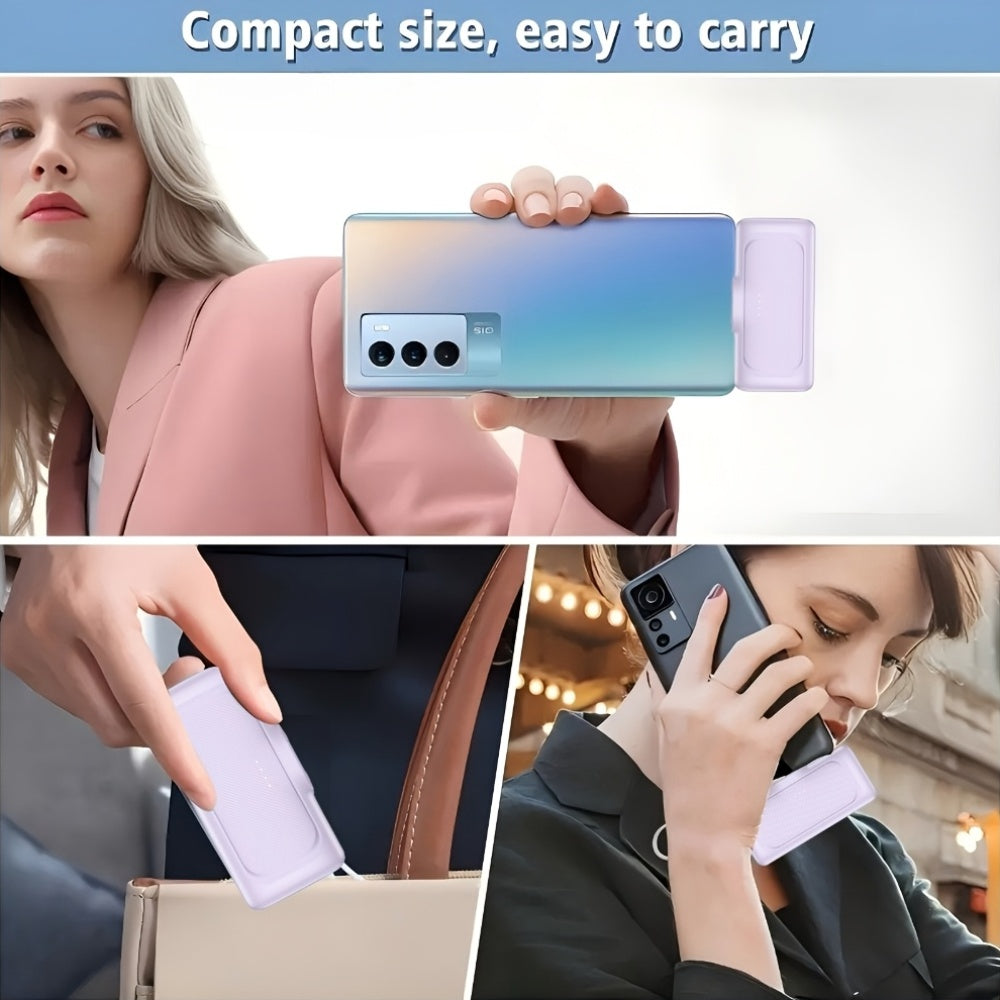Power bank para carga durante viajes y uso diario | 5000mAh y 22.5W