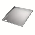 Plancha de Acero Inoxidable para Parrilla, Plancha Sólida de 4 mm con 2 Espátulas y Cepillo, ¡Perfecta para Parrillas de Gas/Carbón, Ideal para BBQ, Panqueques y Más!