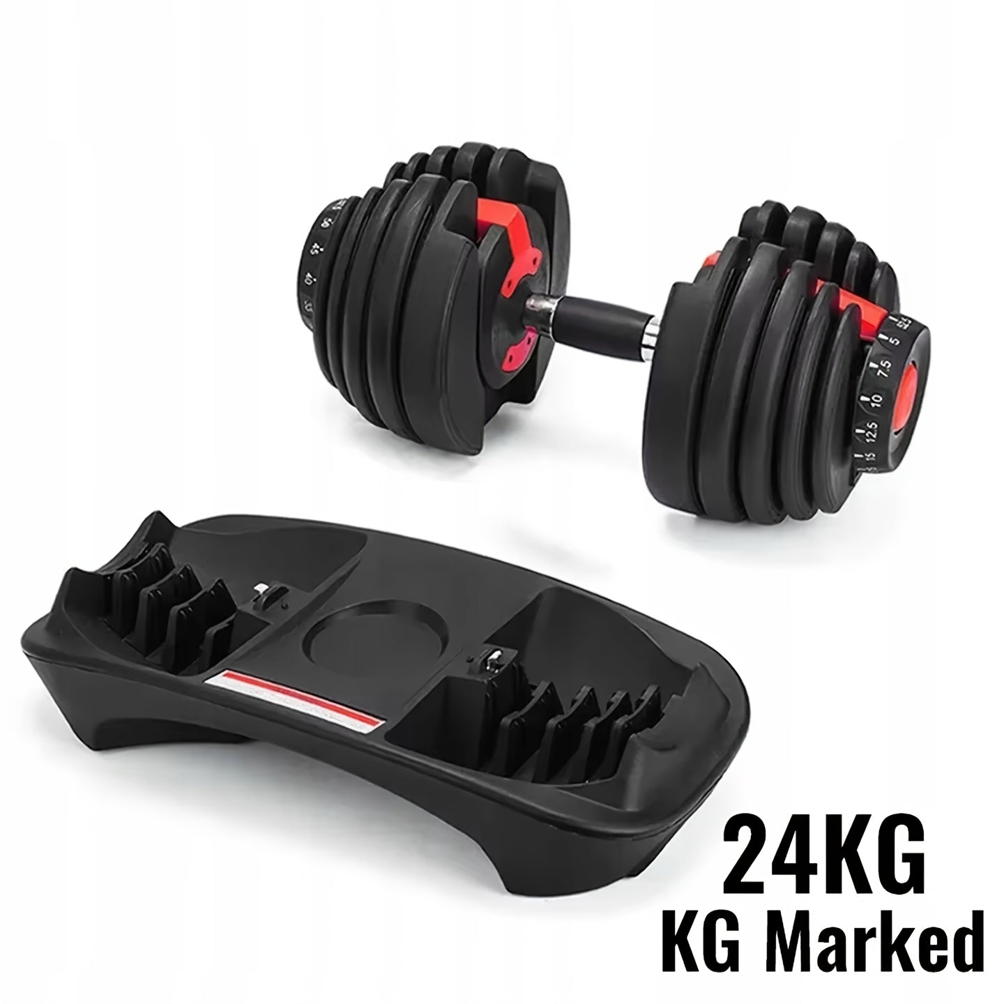Pesas Ajustables 5 en 1 Antideslizantes, Equipo de Fitness para Entrenar Músculos de Brazos