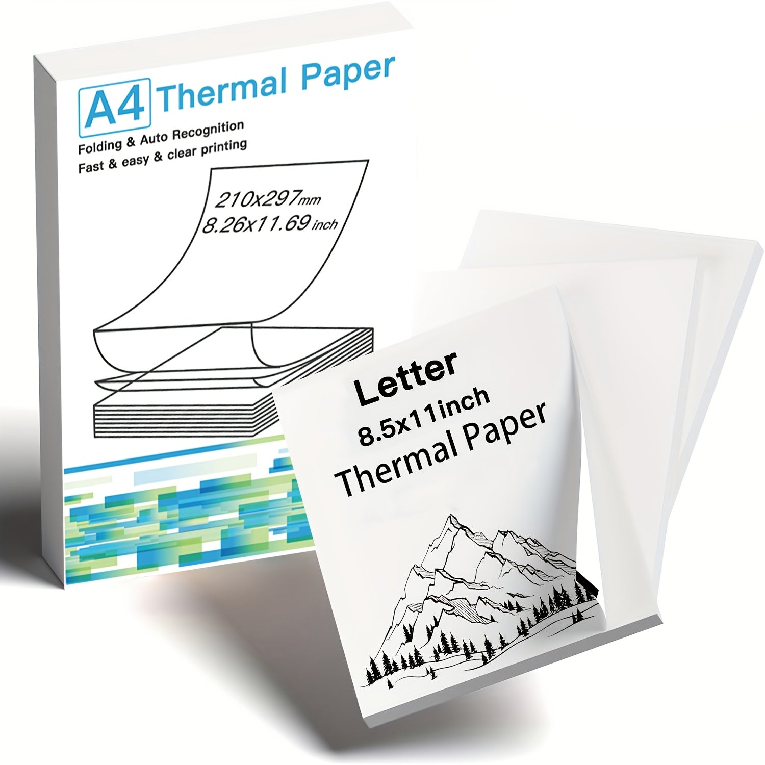 Papel A4 para impresora y fotocopia portátil | Oficina, estudio e impresión diaria