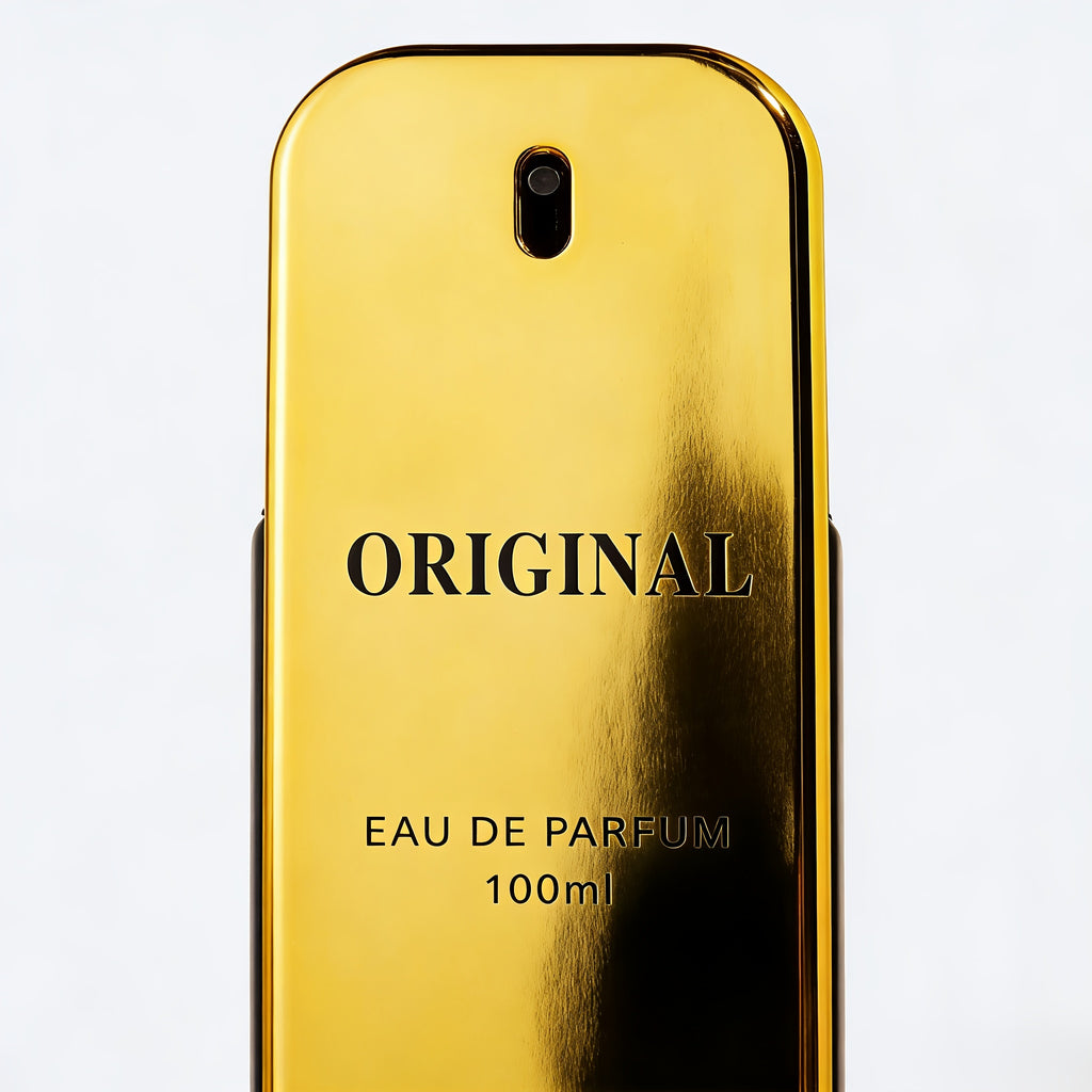 ORIGINAL Eau De Parfum 100ml - Fragancia Noble de Ámbar y Madera, Esencia Atemporal con Bergamota, Rosa y Sándalo, Perfume de Lujo en Botella Minimalista