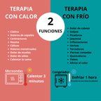 Bolsitas de semillas para microondas, 30 x 13 cm, multiusos, terapia de frío y calor para aliviar dolores musculares, menstruales y de cuello. Aptas para microondas y congelador. Hecho a mano. Terapia de frío y calor. Alivia calambres, cólicos y migrañas.