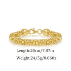 Pulsera de plata 925 para mujer, estilo fácil y moderno, ideal para uso diario, regalo con caja de regalo boutique
