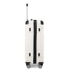 Juego de 3 maletas beige con diseño de panda, equipaje rígido de ABS para camping con ruedas giratorias y cerradura de combinación, regalo para la vuelta al cole, Black Friday, Día de Acción de Gracias y Navidad