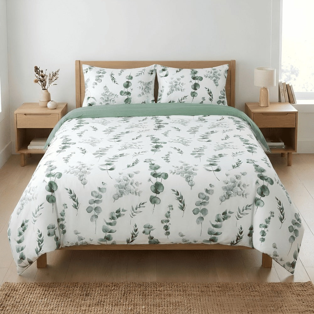 H HANSEL HOME Juego de Funda Nórdica Microfibra Transpirable – Set de Ropa de Cama con Funda de Edredón y Fundas de Almohada – Conjunto 2/3 Piezas para Dormitorio