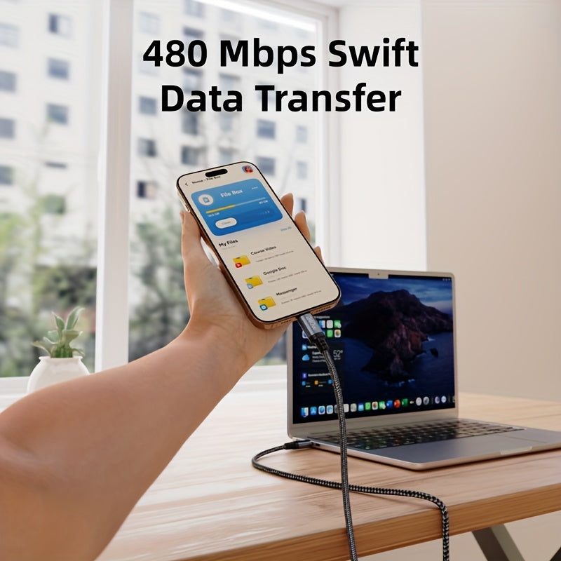 Cables USB-C de carga rápida 240W para móvil tableta y portátil | 240W