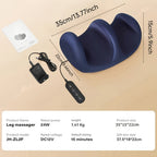 YUNSHAW Máquina de Masaje para Pies con Calor, 3 Niveles de Calor y 3 Modos, Masajeador Shiatsu para Pies y Piernas, Amasamiento y Rodadura para Pies, Pantorrillas, Tobillos, Piernas, Plantar, Regalo de Masaje para Mamá/Papá/Mujeres/Hombres (Con Control R
