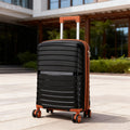 Maleta de 20" 100% PP para todos los viajes | Resistente a pisotones y no deformable | Espacio expandible | Aprobada por aerolíneas como equipaje de mano | Versátil para viajes y un regalo perfecto y considerado para todas las ocasiones