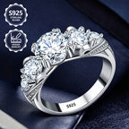 Anillo de moda exquisito para mujer de plata de ley 925 PM:B24, peso total del producto (4.05g), elegante y con estilo, un anillo de joyería de alto valor para mujer, adecuado para viajes de vacaciones y uso diario, un regalo conmemorativo perfecto para u