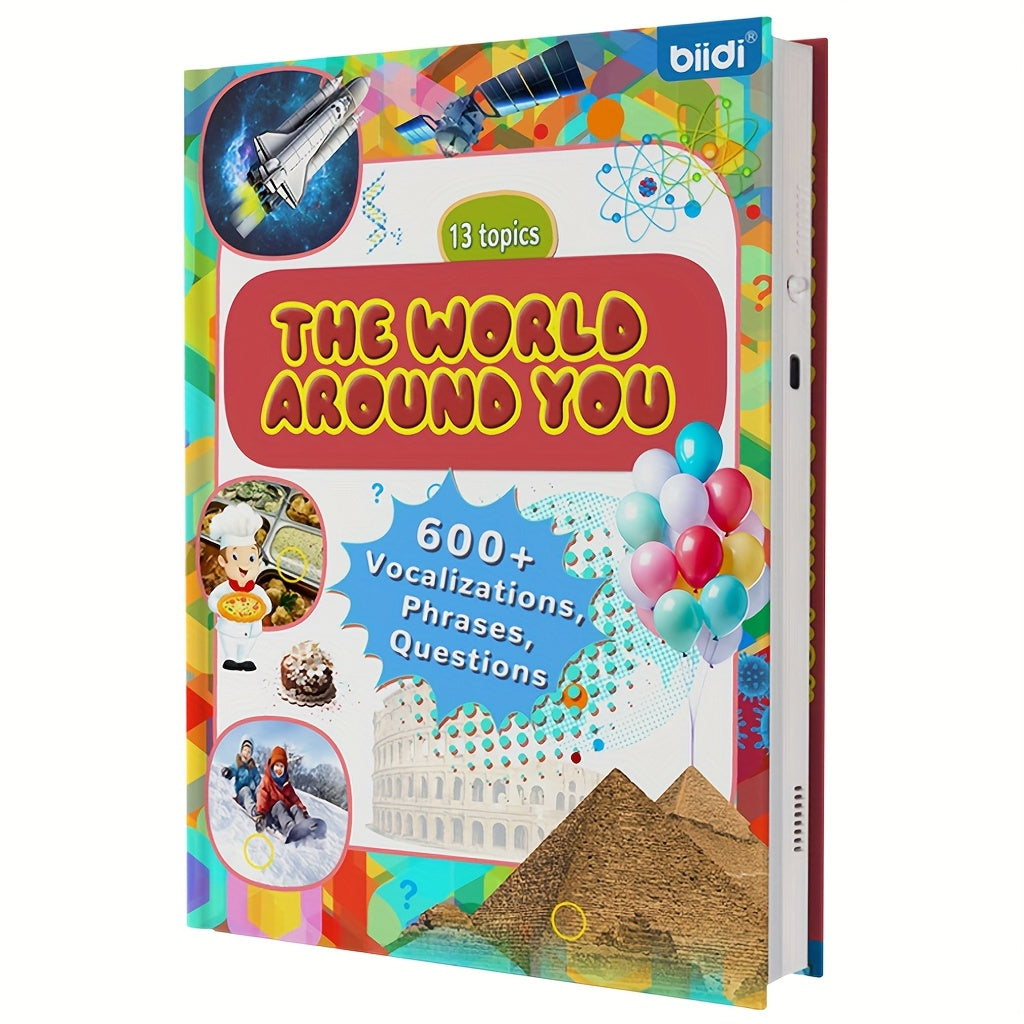 Audiolibros, Libros en Inglés, El Mundo a Nuestro Alrededor, Libros Hablantes, Libros Interactivos, Regalos de Cumpleaños, Regalos para Niños