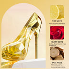 Set de 2 Perfumes para Zapatos de Tacón Alto Rosas y Amarillas, Aumenta tu Confianza, Fragancia Ideal para Uso Diario y Viajes, 30ML Cada Uno