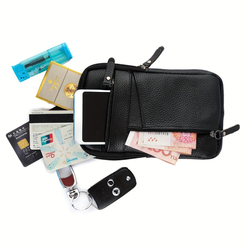 Bolso de cintura Bolso de teléfono Bolso de hombro Bolso de cintura Bolso bandolera Hombre
