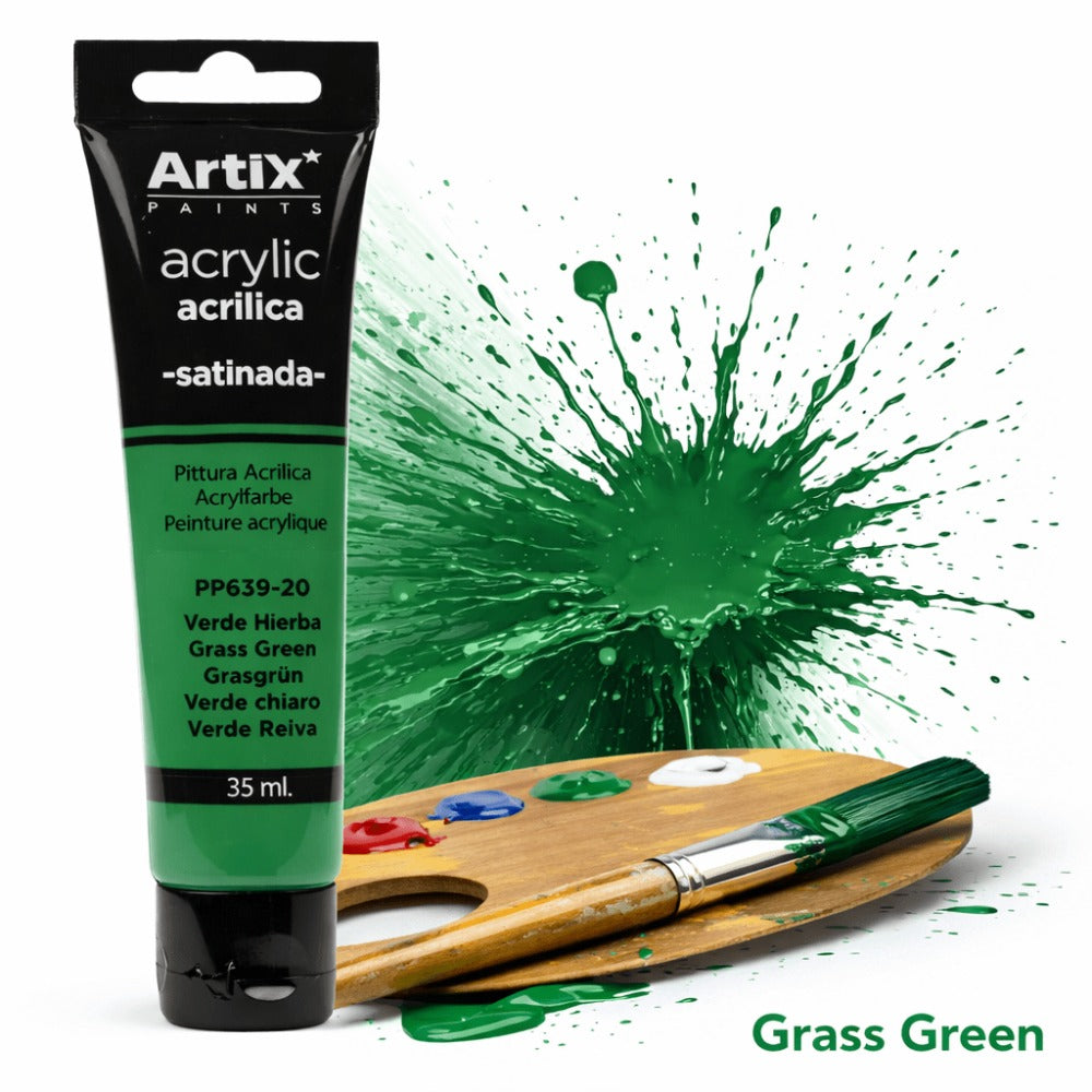 1x Pintura Acrílica 35ml, Colores Surtidos