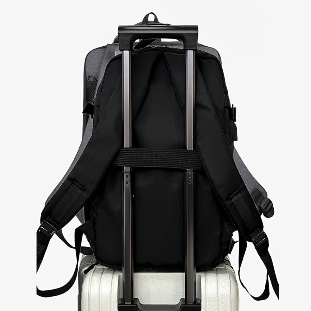 Mochila de Viaje Versátil para Mujer, Bolso Casual Estiloso y Multifuncional para Laptop, Mochila Deportiva para Exteriores con Compartimento para Zapatos