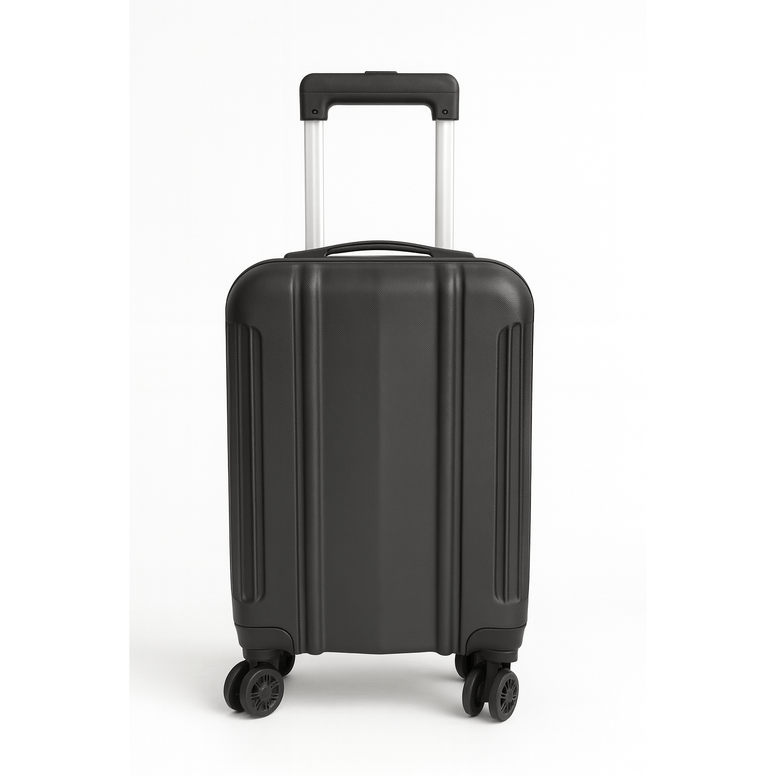 Maleta Avión Equipaje de Mano Viaje Cabina Trolley ABS Rígida 4 Ruedas Maleta de cabina rigida con asa telescopica 55x35x20CM