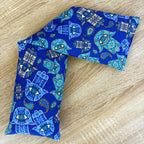 Bolsas térmicas de semillas para microondas, tamaño 50×12 cm, bolsas multifuncionales de terapia fría y calor, aptas para calentar en microondas y enfriar en nevera.