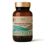 Vitamina D3 4000 IU + K2 MK7 100 Mcg FORTE - 120 Cápsulas Suplemento Dietético UNUVI