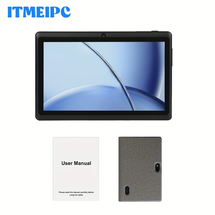 Cámara de seguridad | ITMEIPC Tablet Android de 7 pulgadas con Wifi 6, 4GB RAM + 32GB ROM, Pantalla IPS HD, Tablet de Entretenimiento Portátil