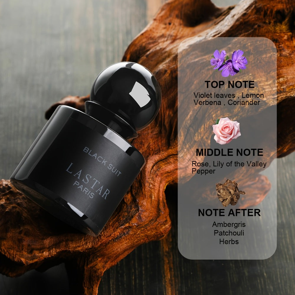 [Larga Duración] Perfume para Hombre - Notas Amaderadas Clásicas, Almizcle, Cedro, Sándalo, Colonia para Hombre con Feromonas, Perfume para Hombre, Perfume de Colección, Diseño de Botella Exquisito, Regalo Romántico para las Fiestas, Sorpresa Misteriosa,