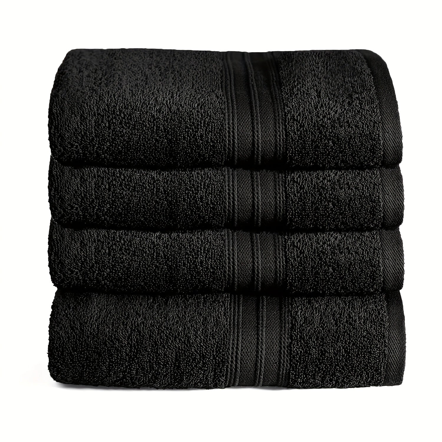 Juego de Toallas y Toallas de Baño, 4 Piezas, Calidad Premium, 100% Algodón, 550 g/m², Tamaños: 30×50 cm, 50×100 cm, 70×140 cm, Altamente Absorbentes, Suaves al Tacto, Disponible en 9 Colores