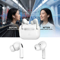 Auriculares Bluetooth | Auriculares inalámbricos, auriculares estéreo verdaderamente inalámbricos con graves mejorados, compatibles con TWS