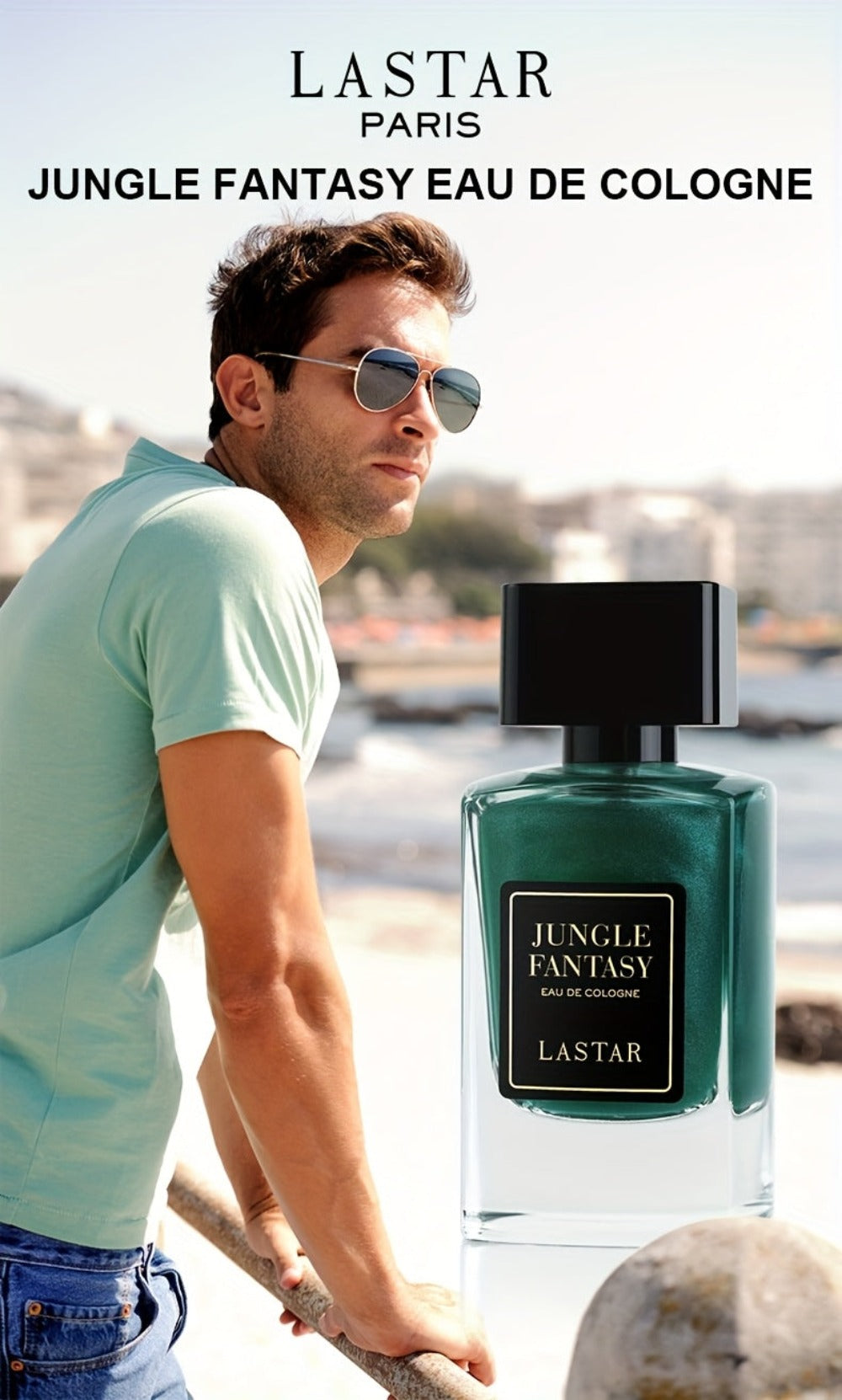 Caja de Regalo de Eau de Toilette para Hombre de Verano, 50ML, Fragancia Oceánica, Diseñado Especialmente para Hombres, Colonia para Hombre, Esencial para Citas, Viajes, Deportes, Cubre Olores, Fragancia Duradera, Recomendación de Regalo para Cumpleaños,