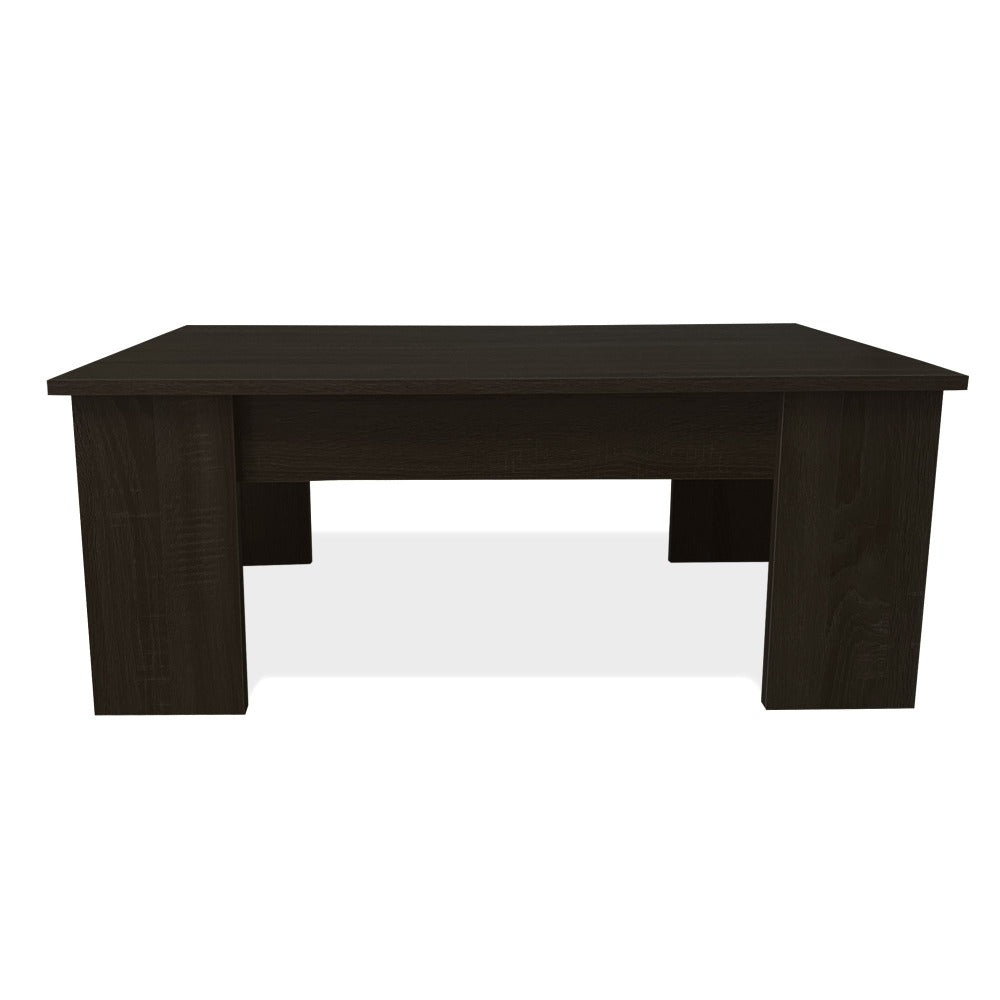 Mesa de Centro Elevable Nyana Home Mesa Multifuncional con Almacenaje Oculto Estructura Robusta y Estable Desplegable con Doble Altura