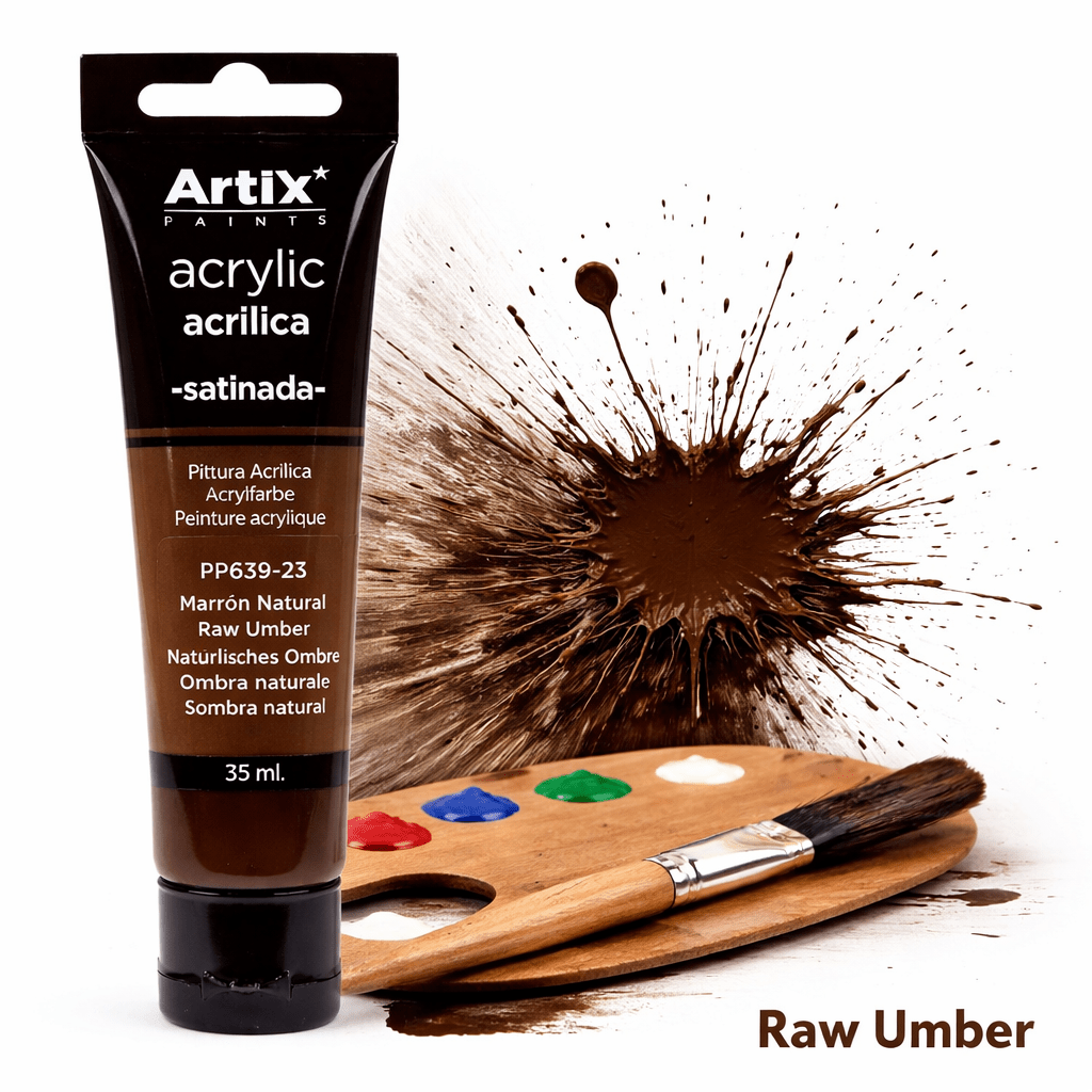 1x Pintura Acrílica 35ml, Colores Surtidos