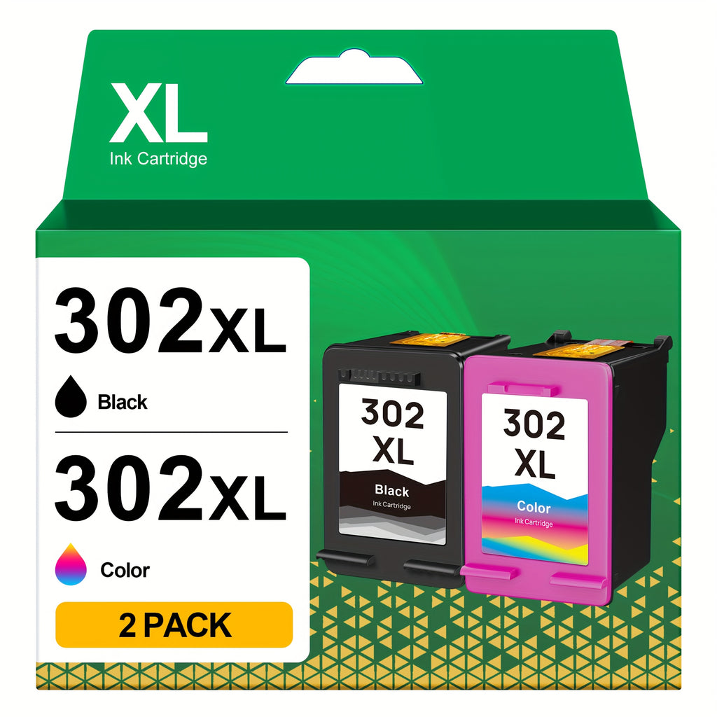 Cartucho de tinta | Cartuchos de tinta 302XL Remanufacturados para HP 302 XL Combo Pack para HP Deskjet 3630 1110 2130 Envy 4520 4527 4524 4523