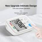 Monitor de presión arterial para el hogar con manguito de 8.17.78-43.18 cm, manguito de presión arterial automático para brazo superior, máquina digital de presión arterial (pilas no incluidas)